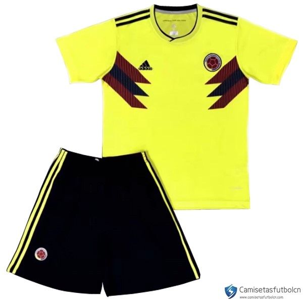 Camiseta Seleccion Colombia Niño Primera equipo 2018